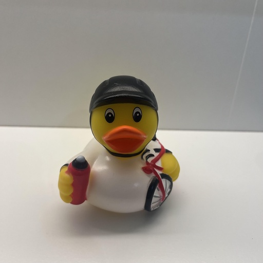 Cyclist Duck - بطة