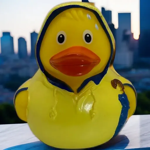 Raincoat Duck - بطة